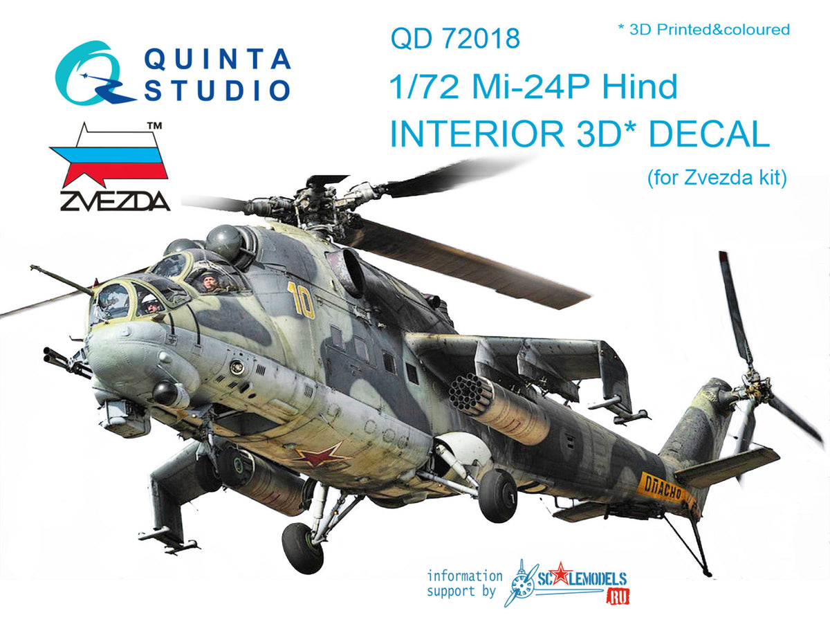 Mil Mi-24P (designed to be used with Zvezda kits)