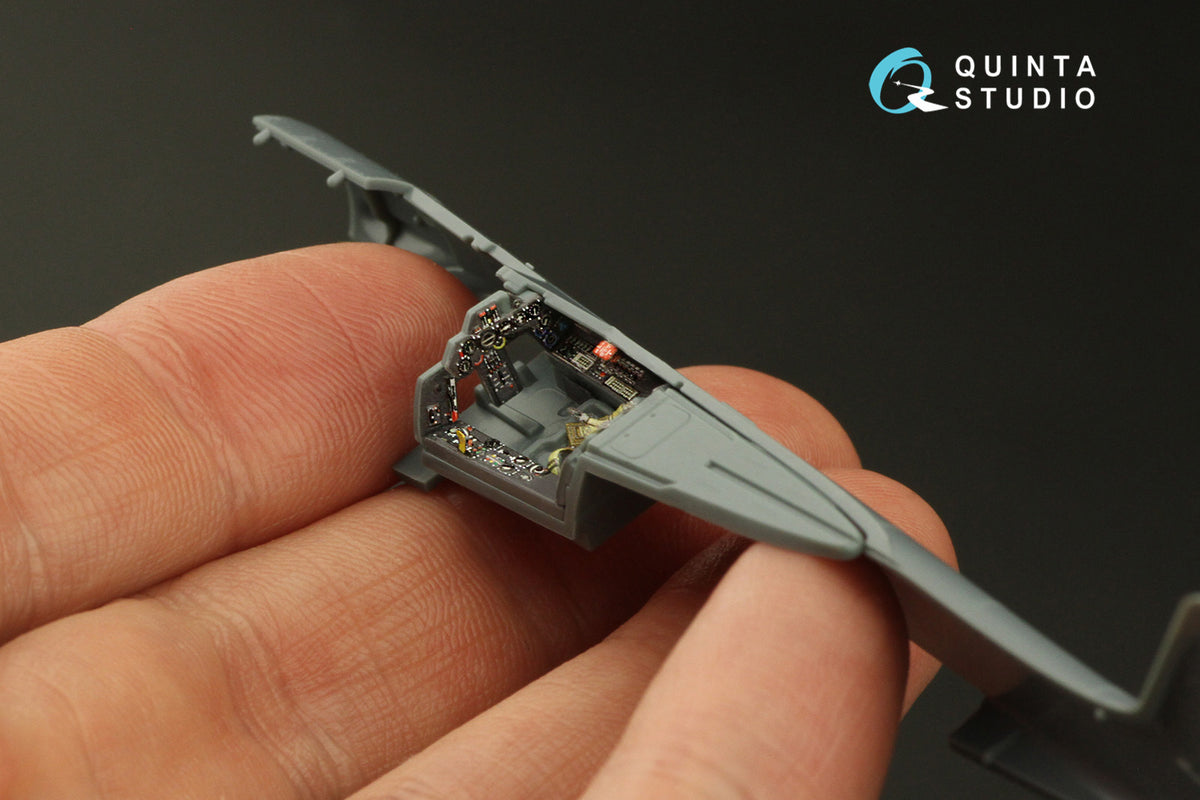 Focke-Wulf Fw-190A-8 3D-Printed coloured Interior on decal paper (designed to be used with Eduard kits)