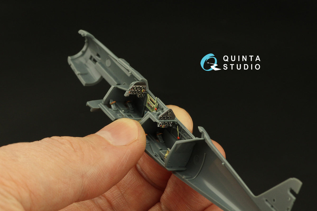Avia CS-199 3D-Printed coloured Interior on decal paper (designed to be used with Eduard kits)