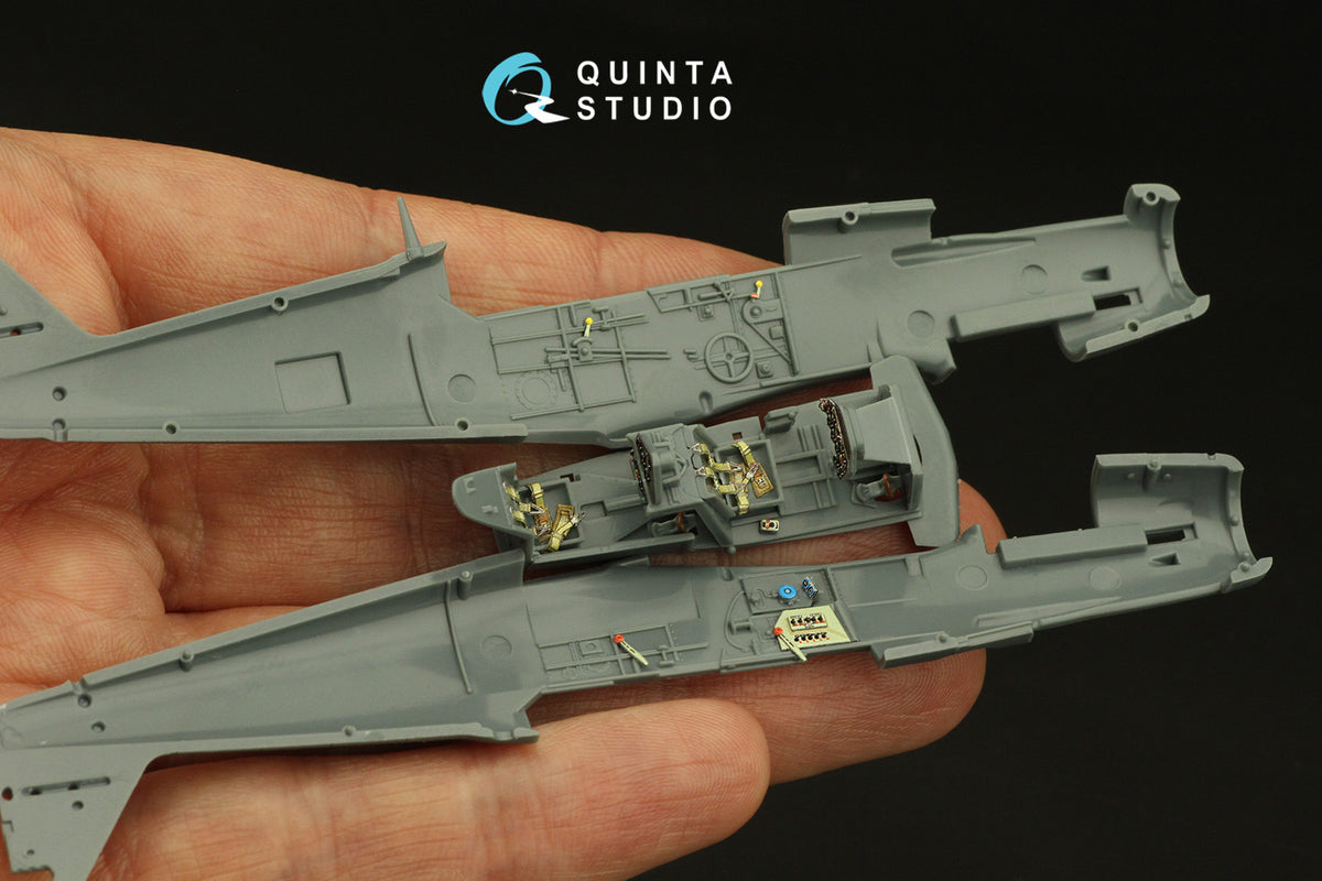 Avia CS-199 3D-Printed coloured Interior on decal paper (designed to be used with Eduard kits)