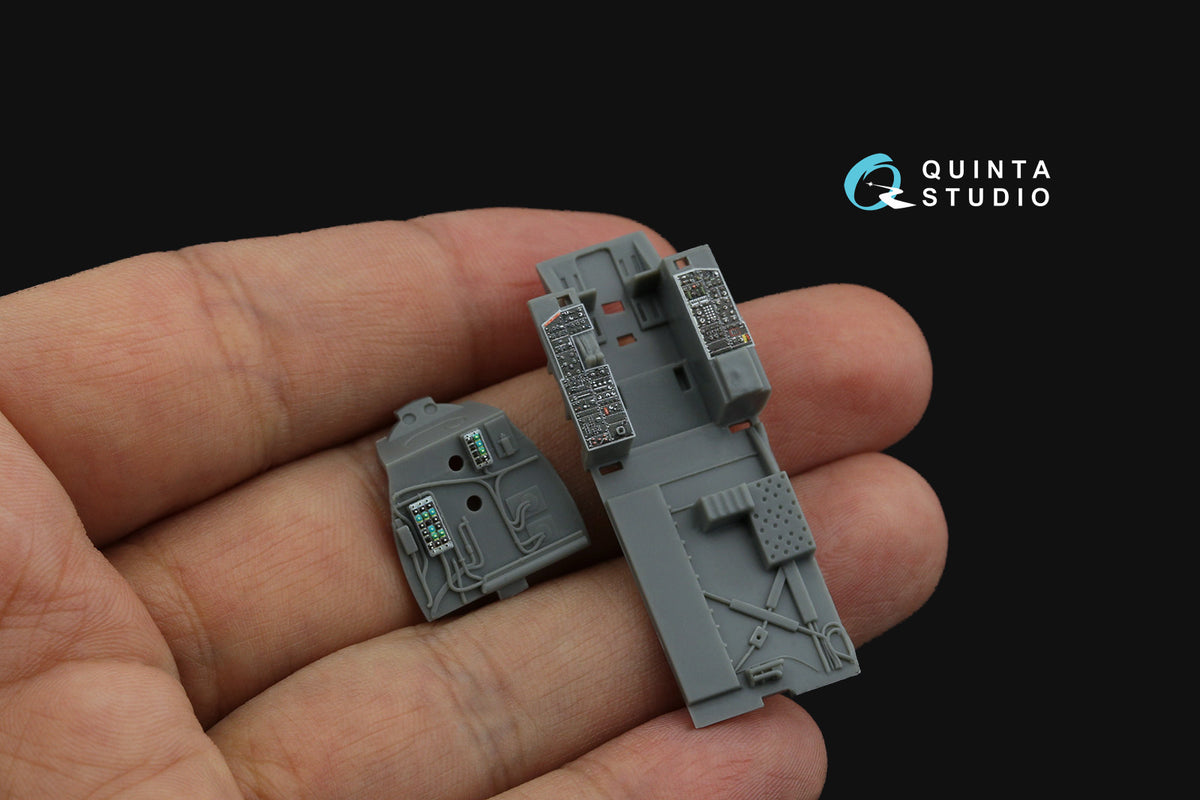 McDonnell F-15C Eagle 3D-Printed coloured Interior on decal paper (designed to be used with Great Wall Hobby kits)