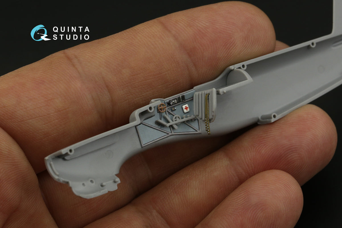 Yakovlev Yak-1B 3D-Printed coloured Interior on decal paper (designed to be used with Arma Hobby kits)