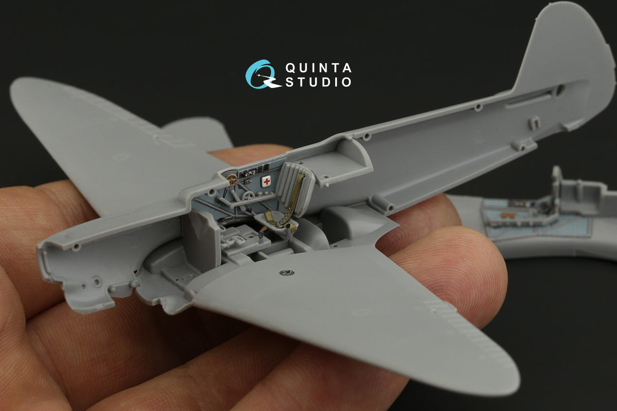 Yakovlev Yak-1B 3D-Printed coloured Interior on decal paper (designed to be used with Arma Hobby kits)