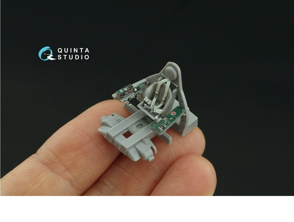 Grumman F4F-4 Wildcat 3D-Printed coloured Interior on decal paper (designed to be used with Arma Hobby kits)