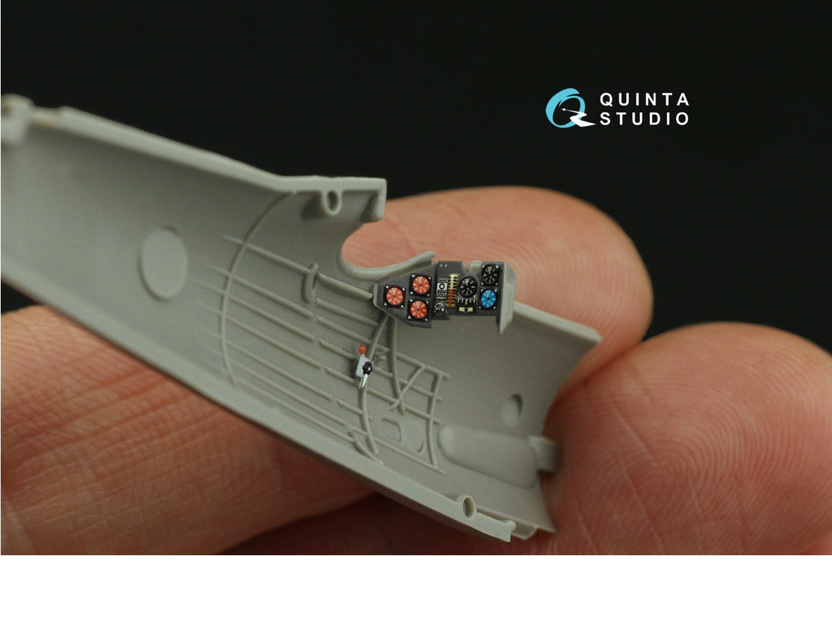 PZL P.7a 3D-Printed coloured Interior on decal paper (designed to be used with Arma Hobby kits)