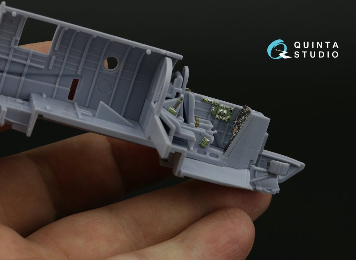 Bristol Beaufort Mk.I 3D-Printed coloured Interior on decal paper (designed to be used with Airfix kits)