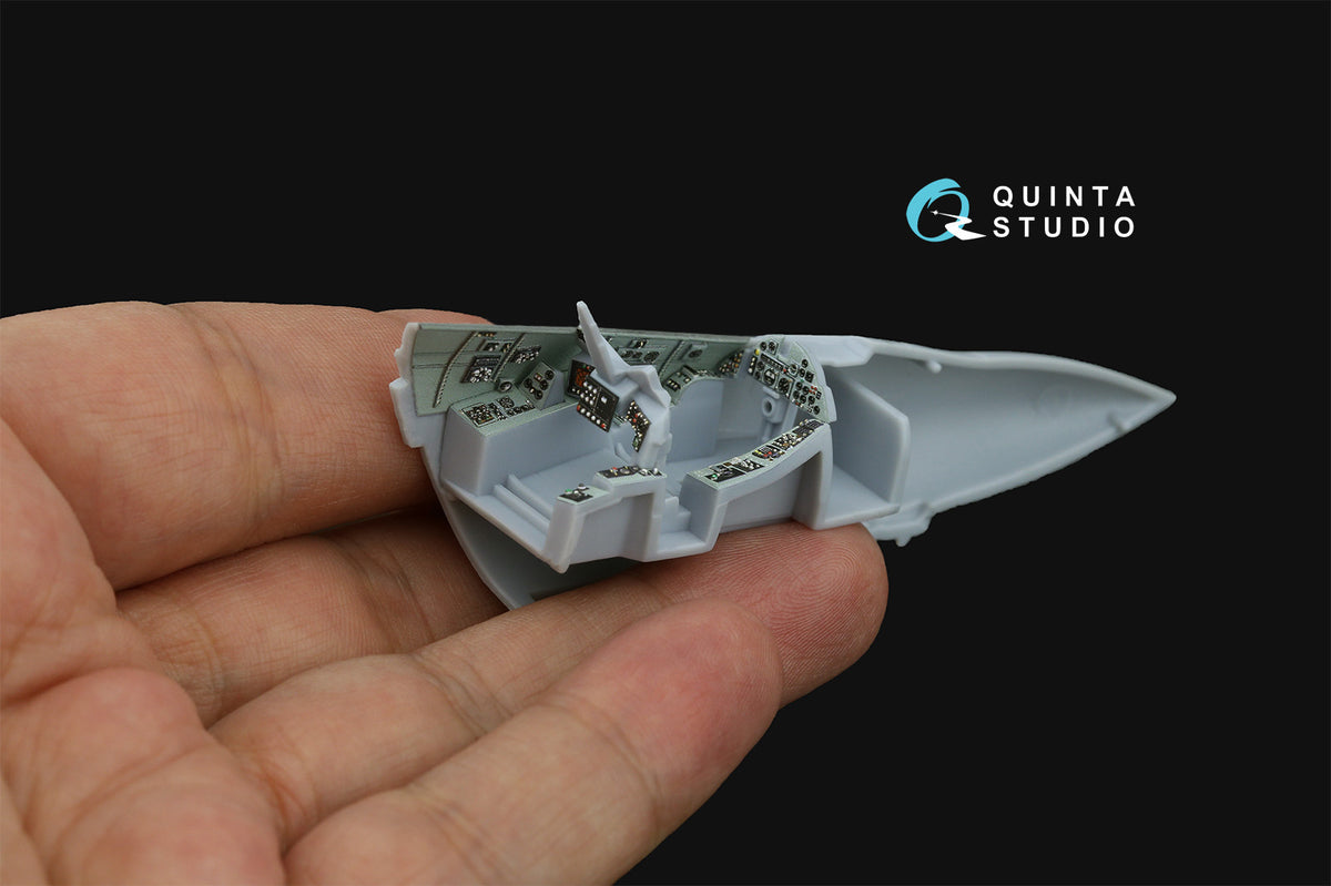 Blackburn Buccanneer S.2B Early 3D-Printed coloured Interior on decal paper (designed to be used with Airfix kits)