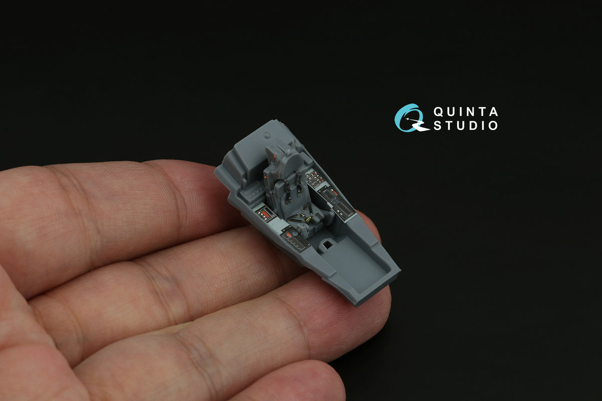 Lockheed-Martin F-35C Lighting II 3D-Printed & coloured Interior on decal paper (Italeri)