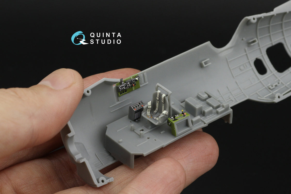 Grumman TBM-3 Avenger 3D-Printed & coloured Interior on decal paper (designed to be used with Hobby Boss kits)