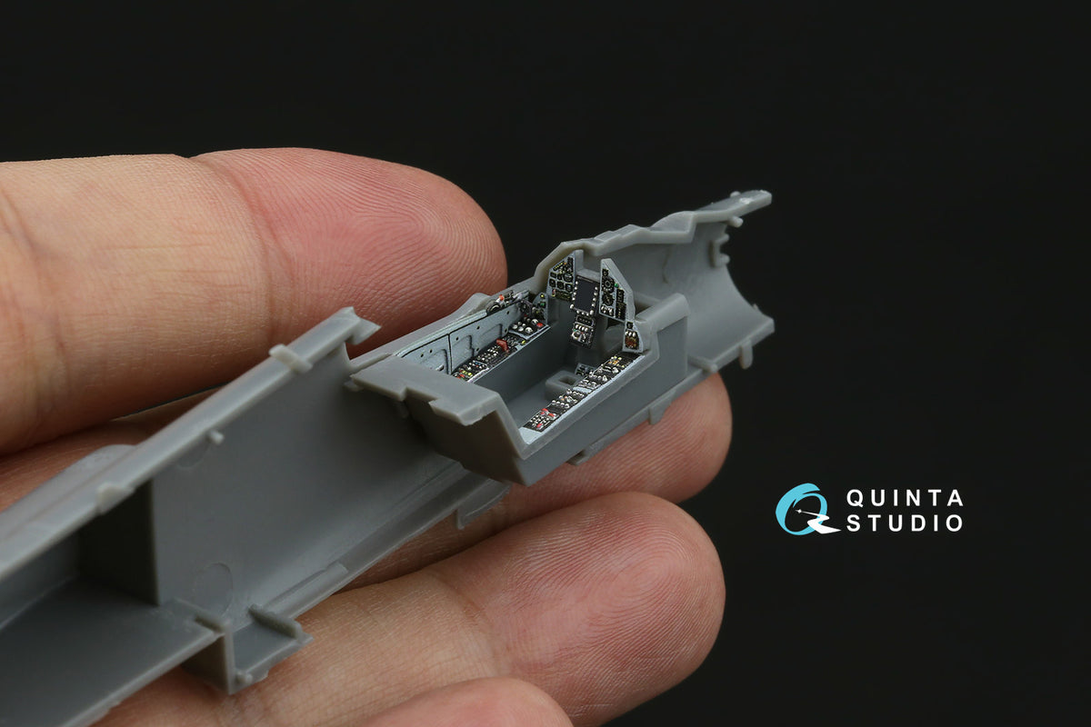 Dassault_Mirage 2000C 3D-Printed & coloured Interior on decal paper (designed to be used with Dream Model kits)