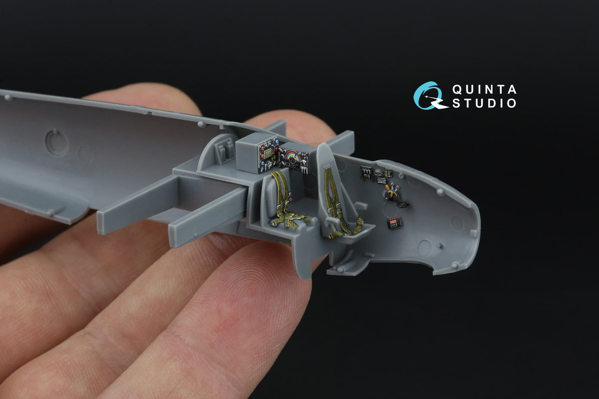 de Havilland Mosquito FB Mk.VI/NF Mk.II 3D-Printed & coloured Interior on decal paper (designed to be used with Tamiya kits)