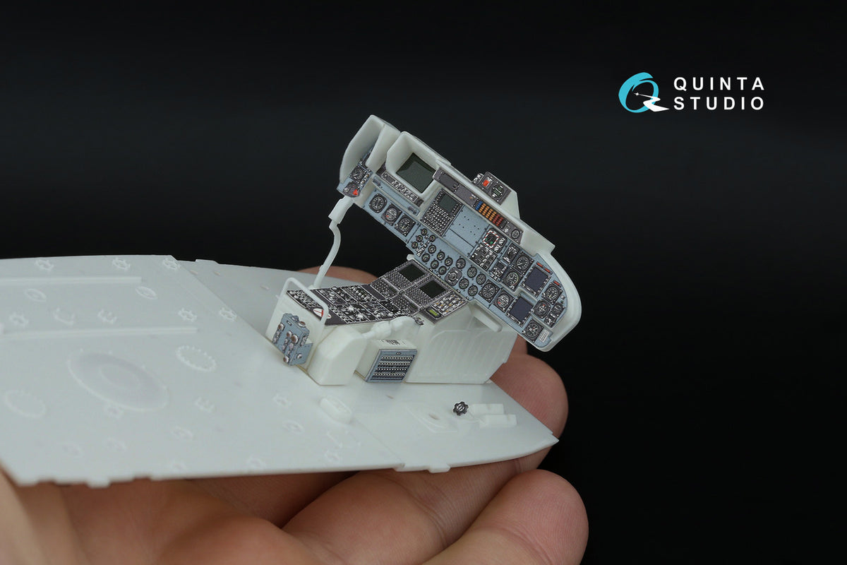 Westland Lynx Mk.88a 3D-Printed & coloured Interior on decal paper (designed to be used with Revell kits) (Small version)