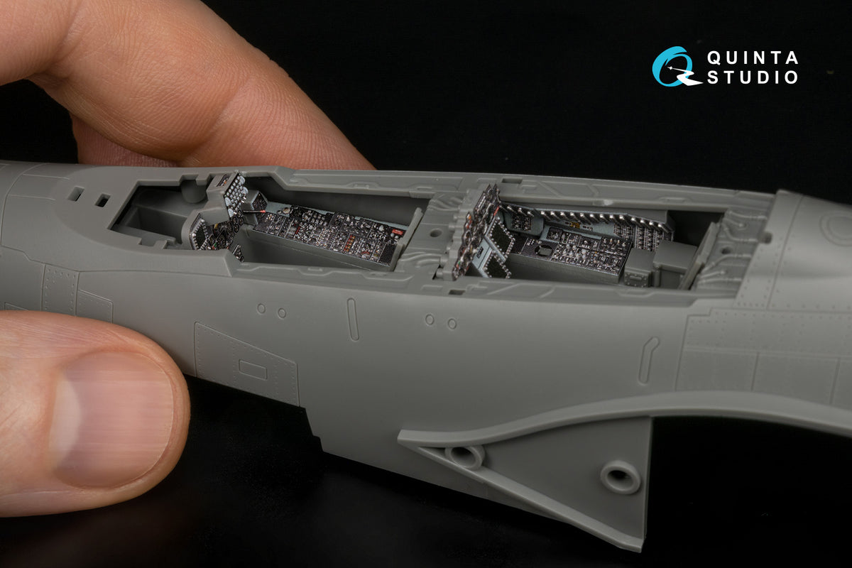 McDonnell F-4E 2020 Terminator 3D-Printed & coloured Interior on decal paper (designed to be used with Meng Model kits) (Small version)