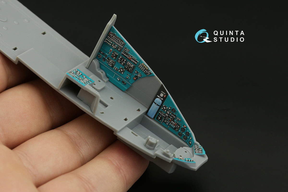 Mil Mi-24D 3D-Printed coloured Interior on decal paper (designed to be used with Trumpeter kits) (SMALL VERSION)