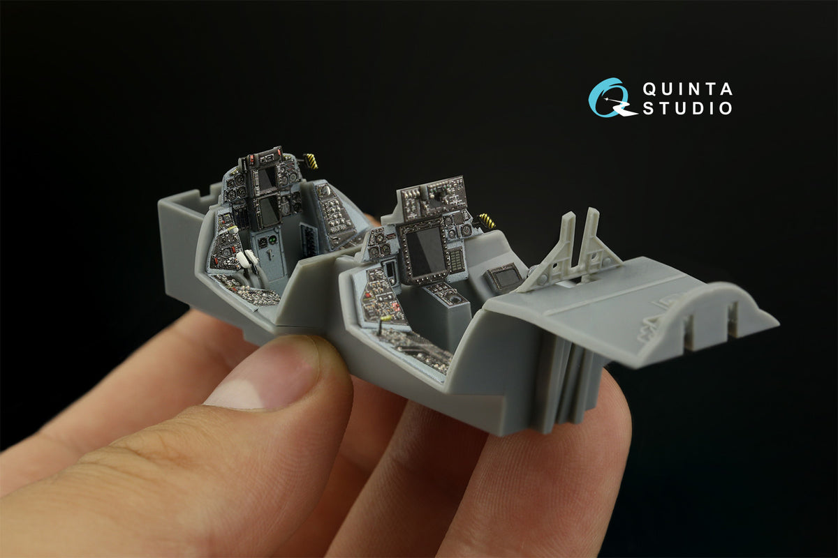 Grumman F-14B Tomcat 3D-Printed coloured Interior on decal paper (designed to be used with Hobby Boss kits)