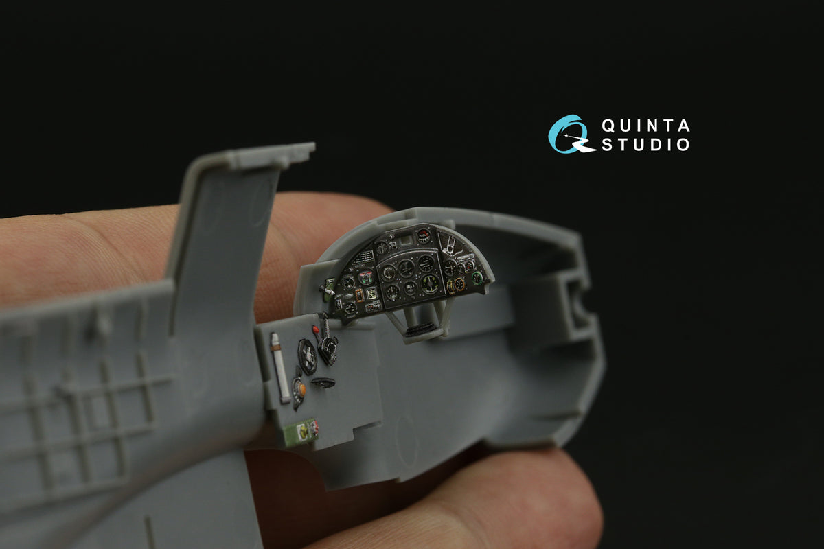 Fairey Fulmar Mk.I 3D-Printed coloured Interior on decal paper (designed to be used with Trumpeter kits) (Small version)