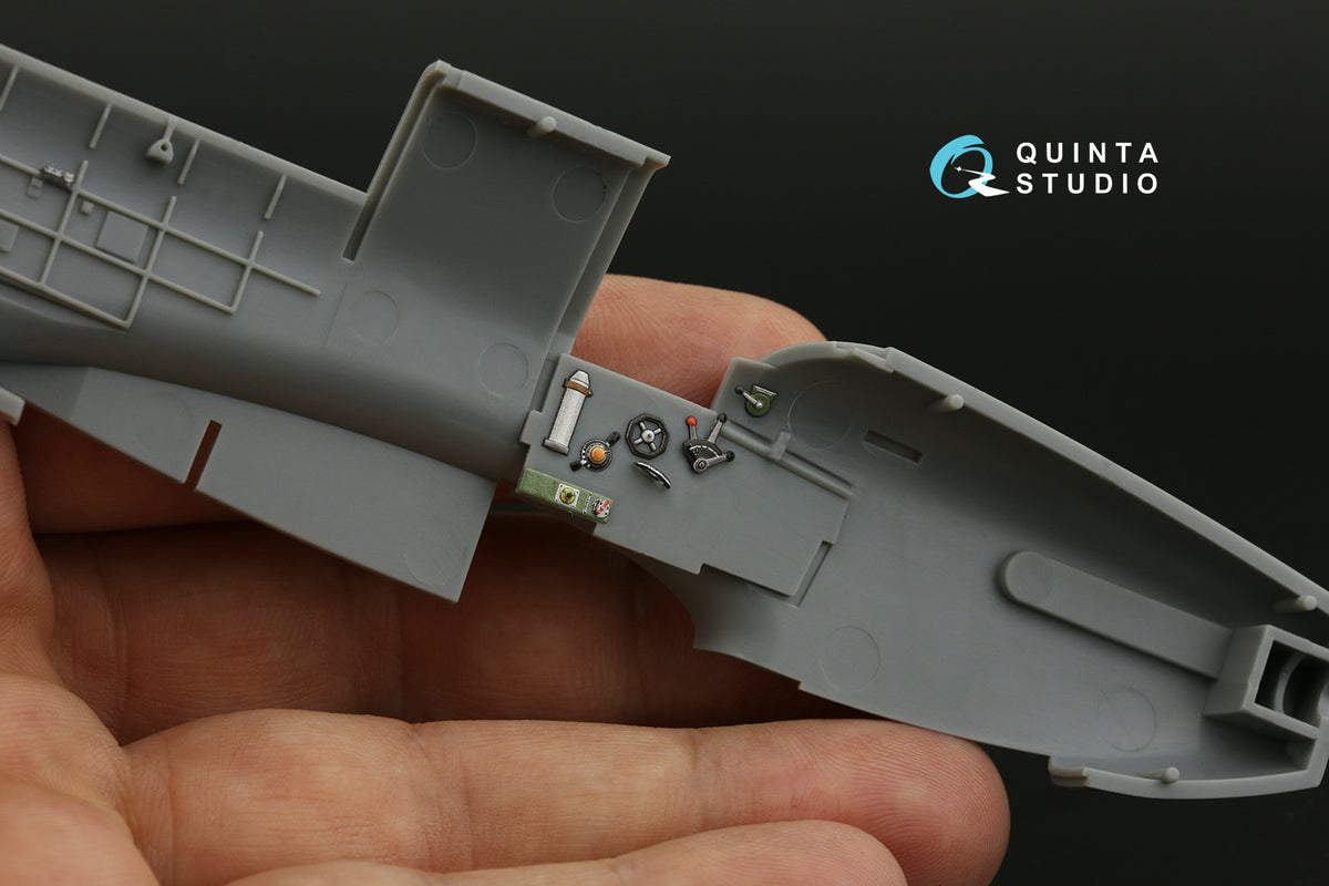 Fairey Fulmar Mk.I 3D-Printed coloured Interior on decal paper (designed to be used with Trumpeter kits) (Small version)