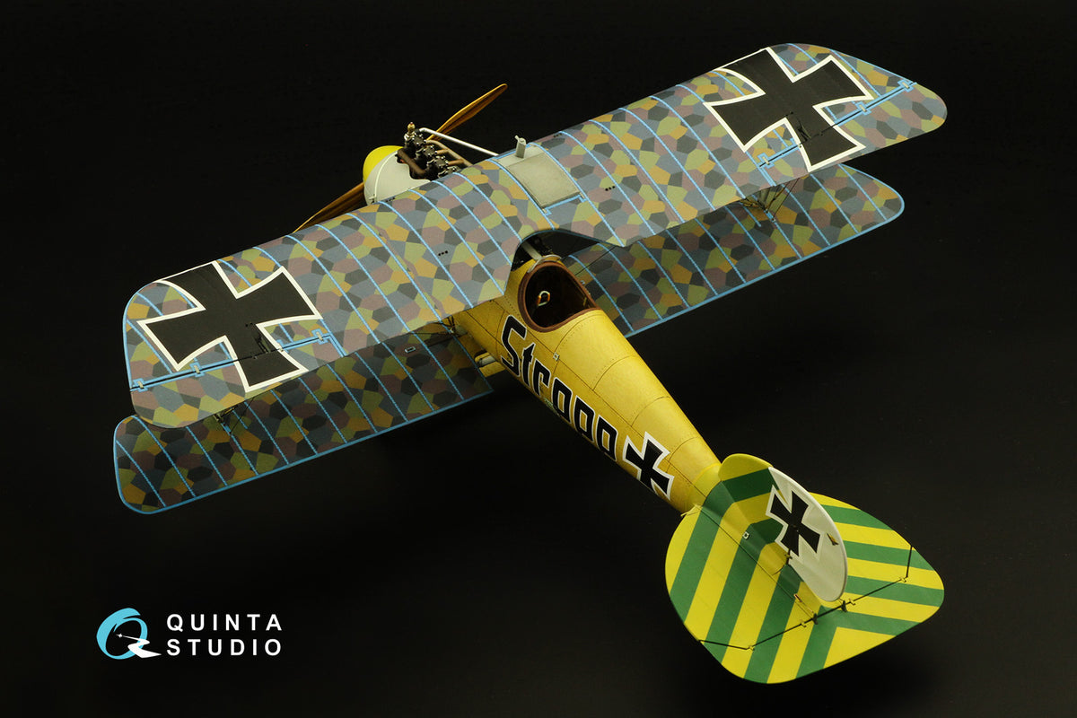 German WWI 5-Colour Lozenge (upper surface) Semi-transparent ultra-thin waterslide decal for exterior surfaces