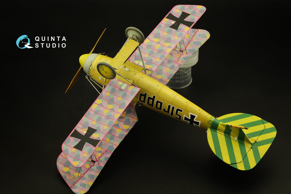 German WWI 5-Colour Lozenge (lower surface) Semi-transparent ultra-thin waterslide decal for exterior surfaces