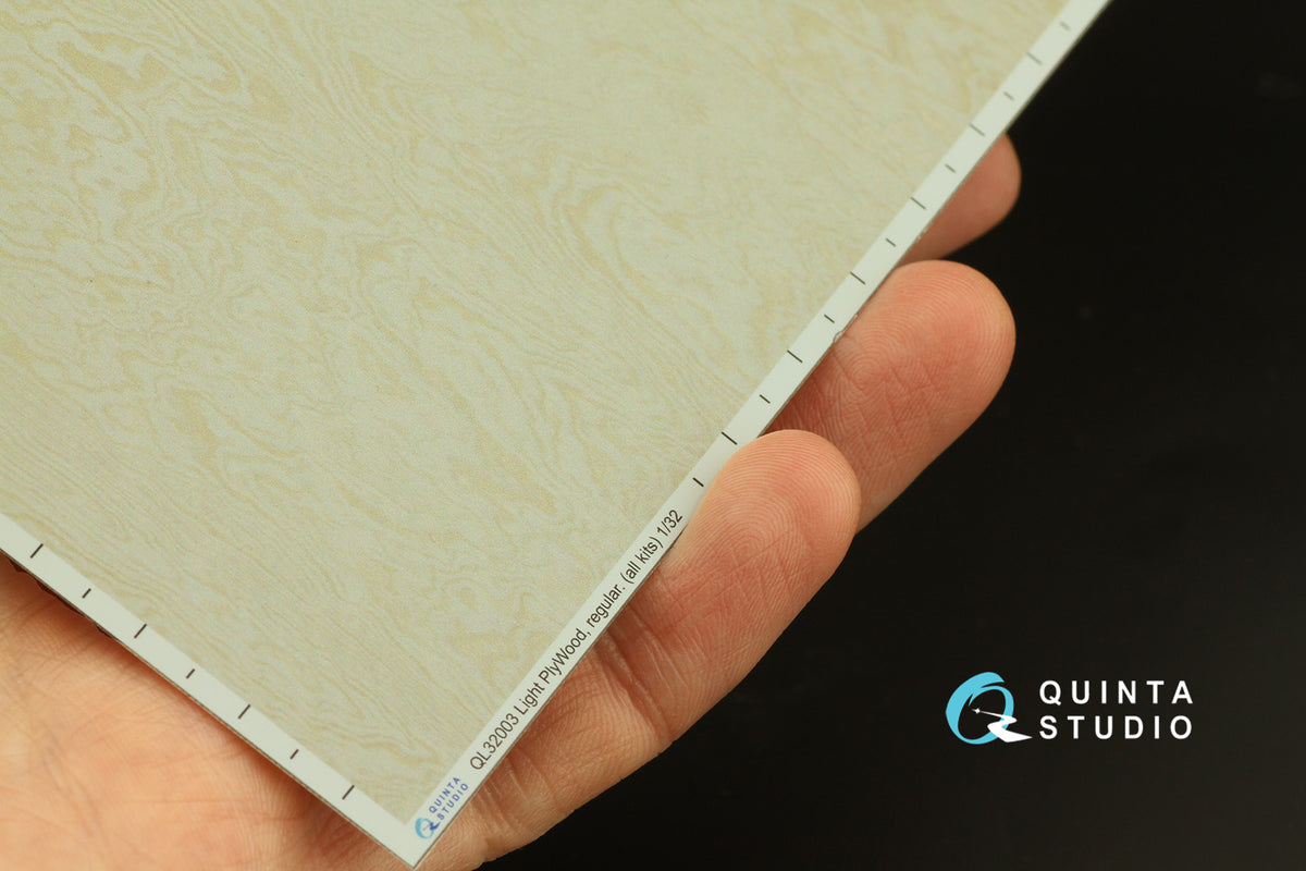 Light plywood, regular Semi-transparent ultra-thin waterslide decal for exterior surfaces