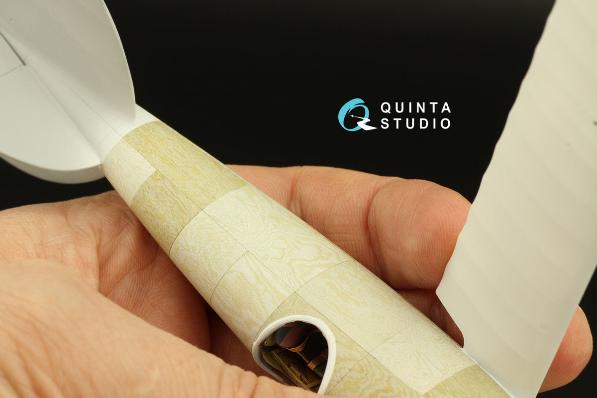 Light plywood, shaded Semi-transparent ultra-thin waterslide decal for exterior surfaces