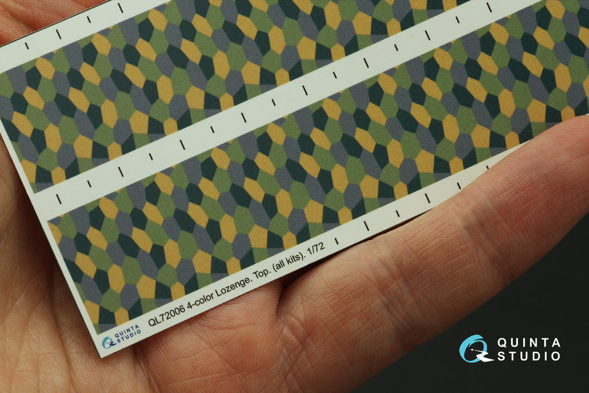 German WWI 4-Colour Lozenge (upper surface)
