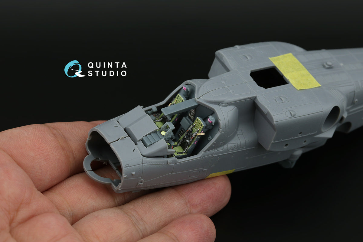 BACK IN STOCK!!! Kamov Ka-52/52M Dream Model kit with Quinta 3d-printed parts (Quinta Models)