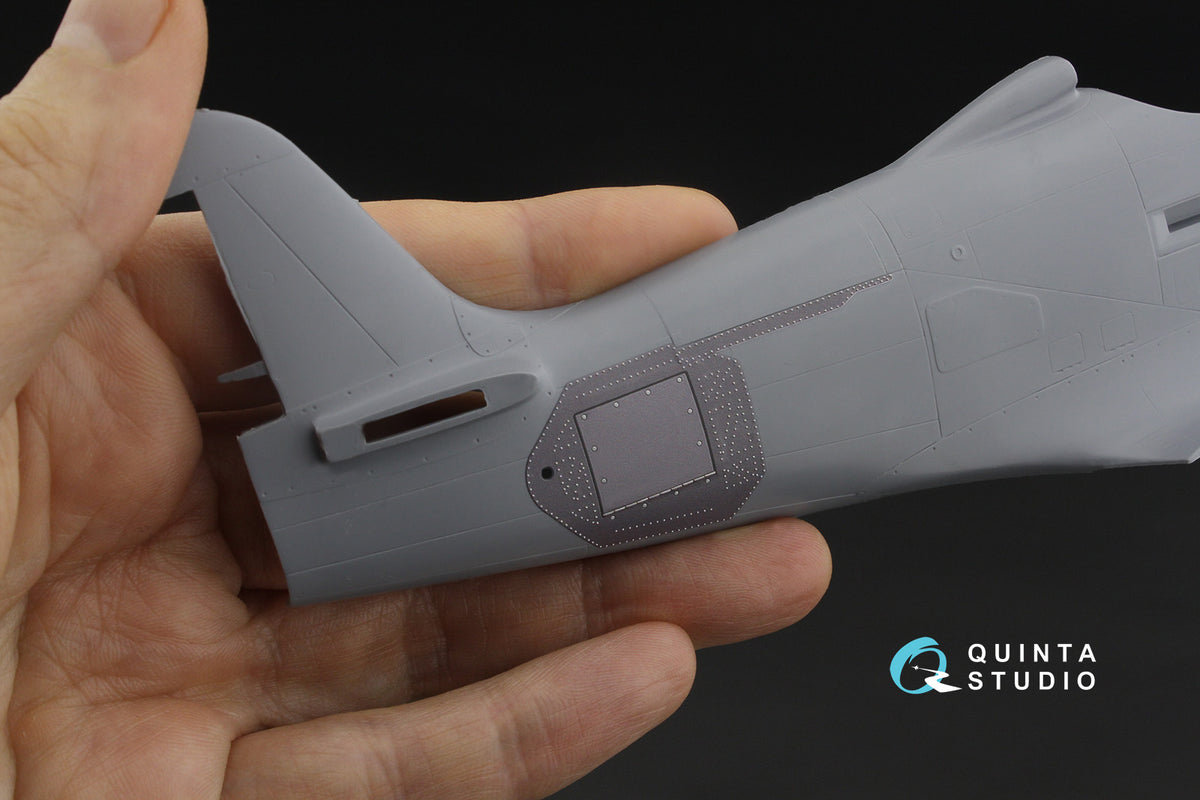 Bell P-39 Airacobra Fuselage reinforcement plates (designed to be used with Arma Hobby kits)