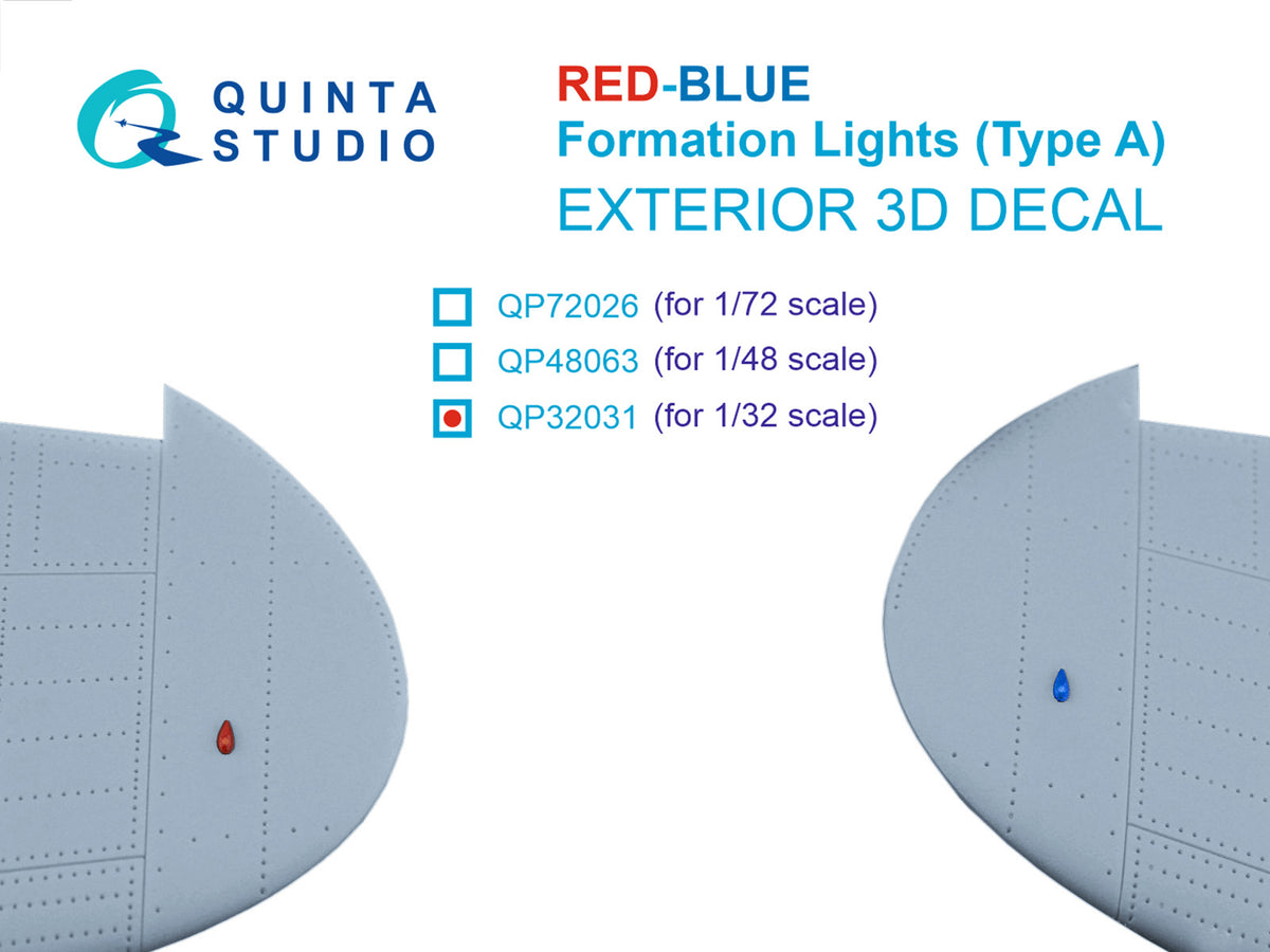 Red-Blue Formation Lights (Type A) (for all kits)