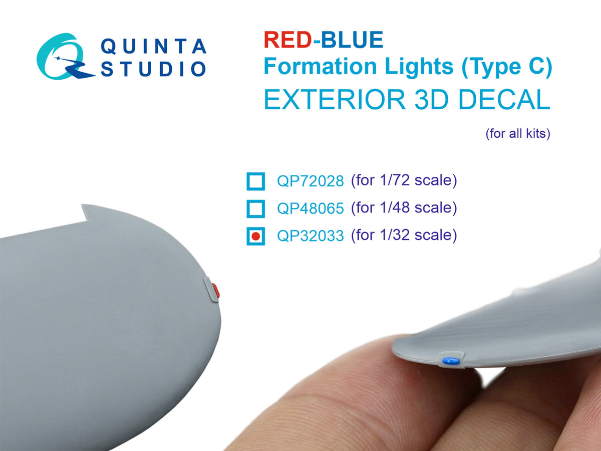 Red-Blue Formation Lights (Type C) (for all kits)
