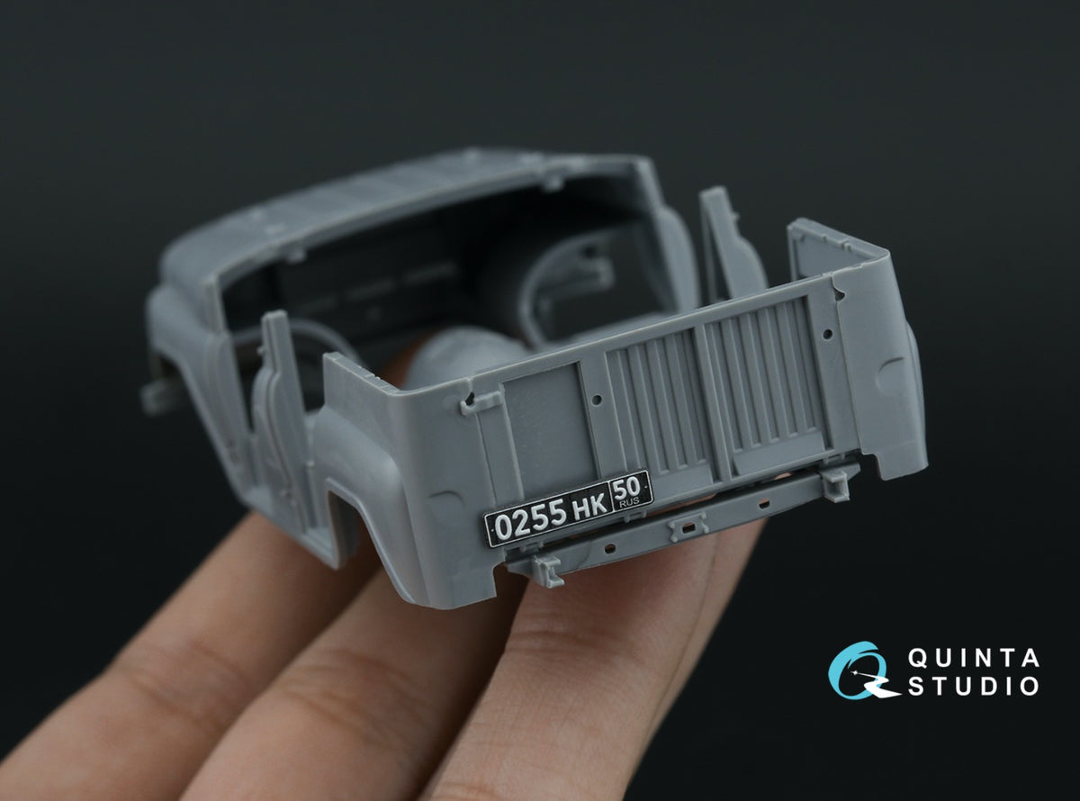 Typesetting Russian military license plates ~1993-Present (State Standard 50577-93) (3D-Printed)(all kits)