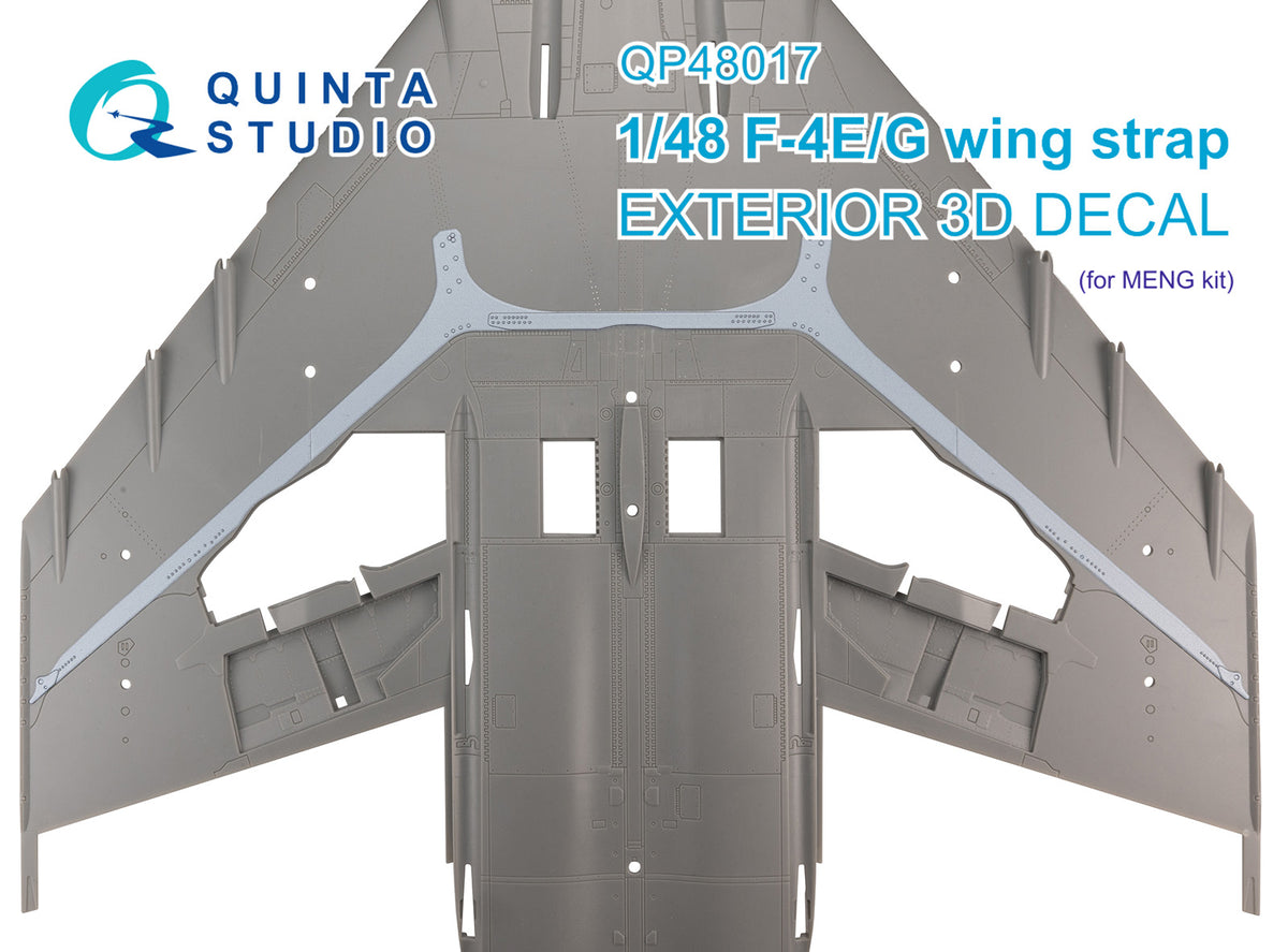 McDonnell F-4E/G Phantom wing strap (designed to be used with Meng Models kits)[F-4G]