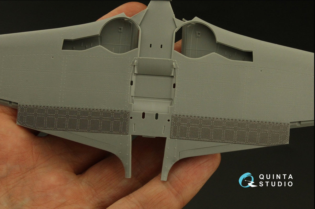 Yakovlev Yak-9T Flaps and panels (3D-Printed)(designed to be used with Zvezda kits)