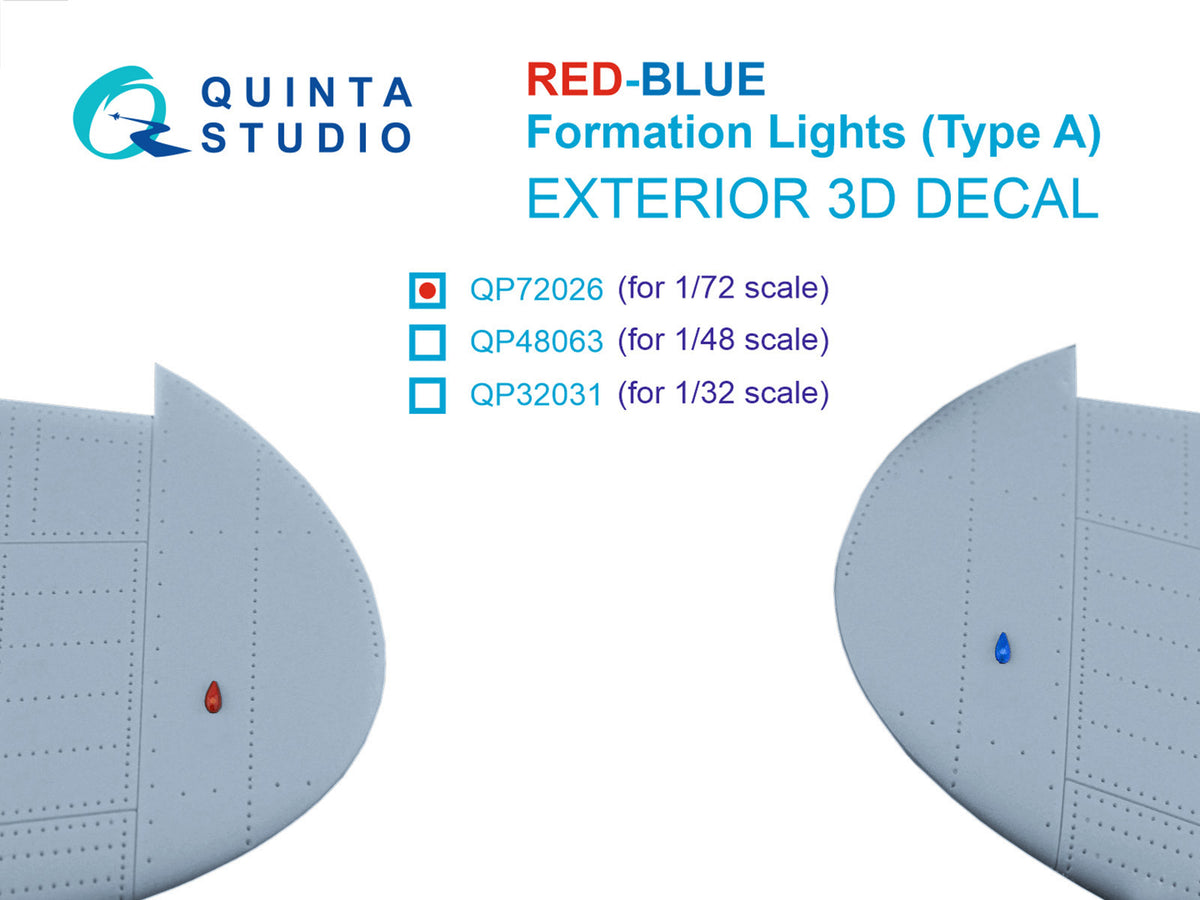 Red-Blue Formation Lights (Type A) (for all kits)