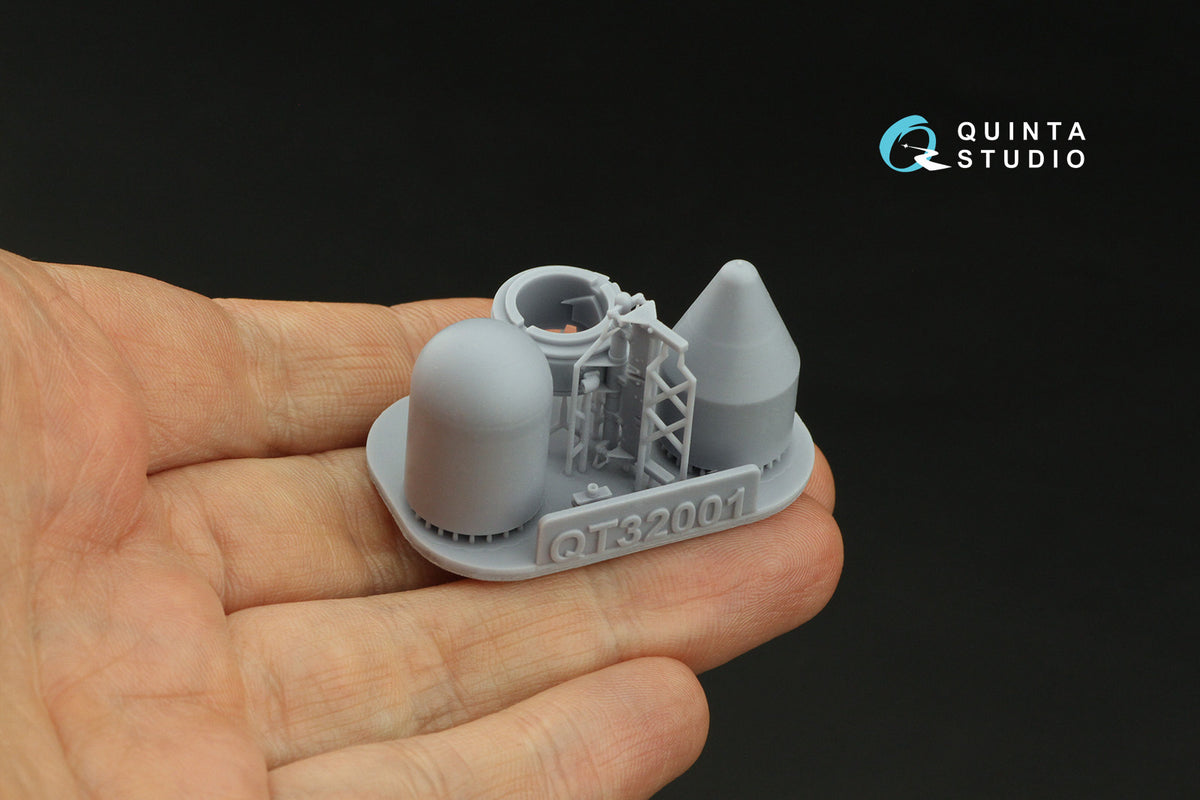 AN/APS-4 Radar Pod (All kits) (3D-Printed)