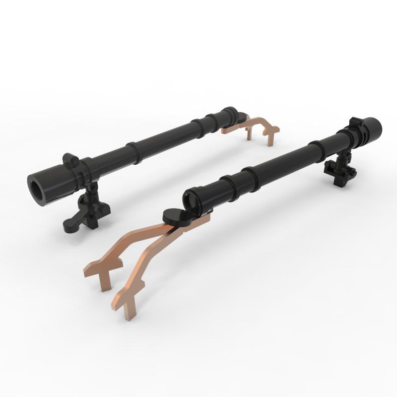 Polikarpov I-16 Detail set: Propeller hub ratchet, Venturi tube, PAK-1 gunsight, OP-1 gunsight (3D-Printed)(designed to be used with Zvezda kits)