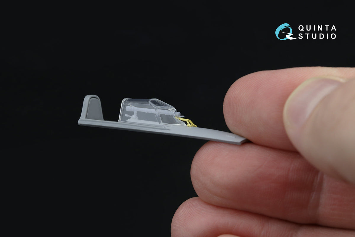 Polikarpov I-16 Detail set: Propeller hub ratchet, Venturi tube, PAK-1 gunsight, OP-1 gunsight (3D-Printed)(designed to be used with Zvezda kits)