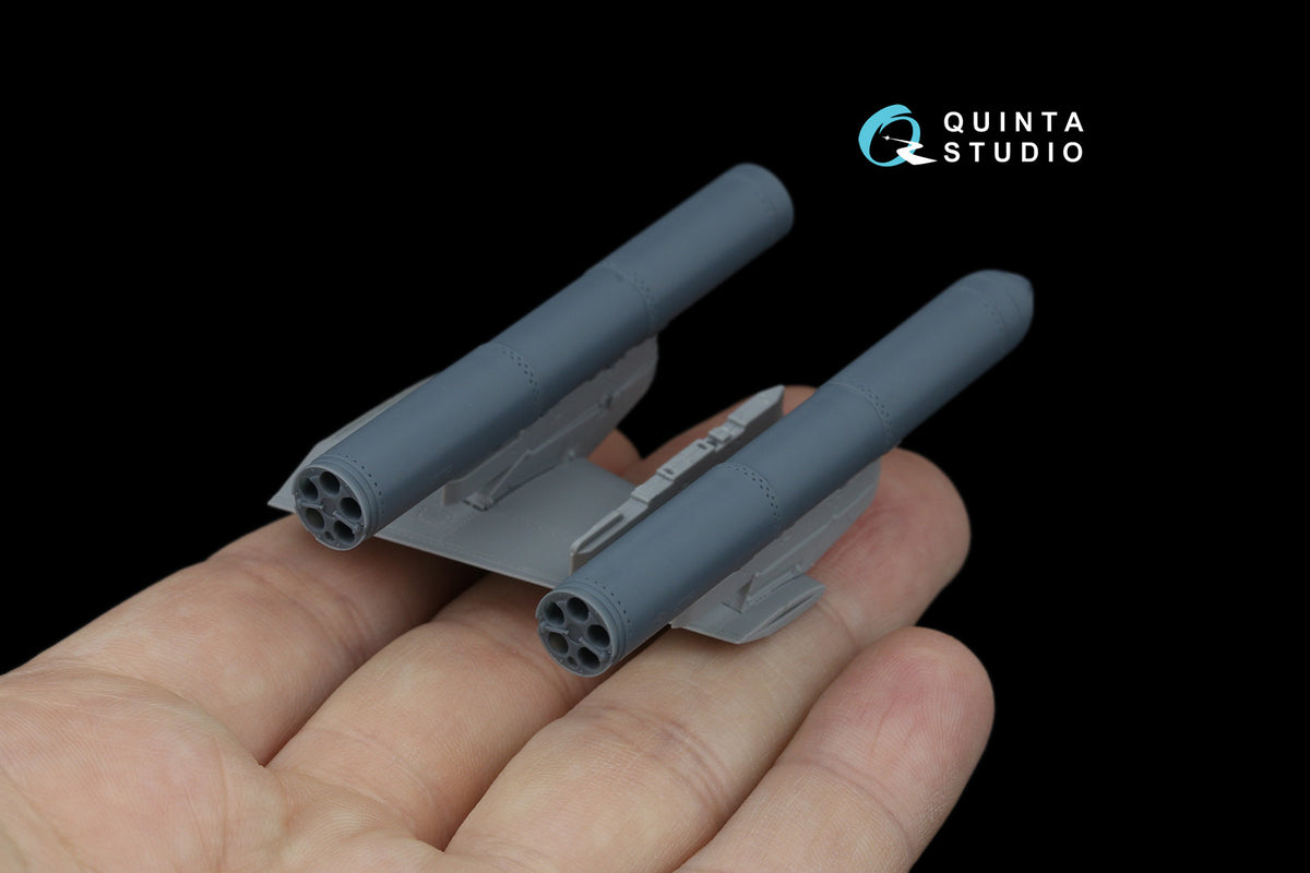 B-13L5 rocket pods, 2 pcs (for all kits)