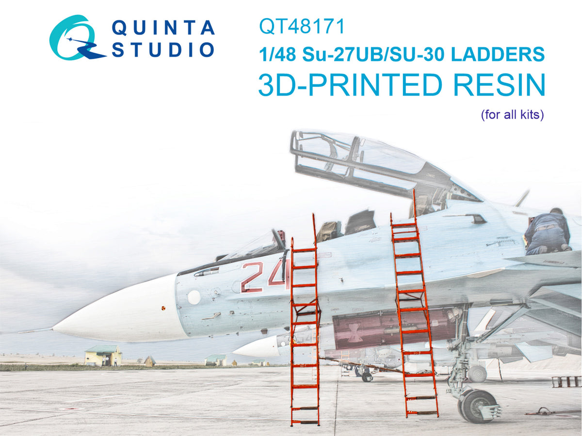Crew Access Ladders for Sukhoi Su-27UB & Sukhoi Su-30 Family (for all kits)