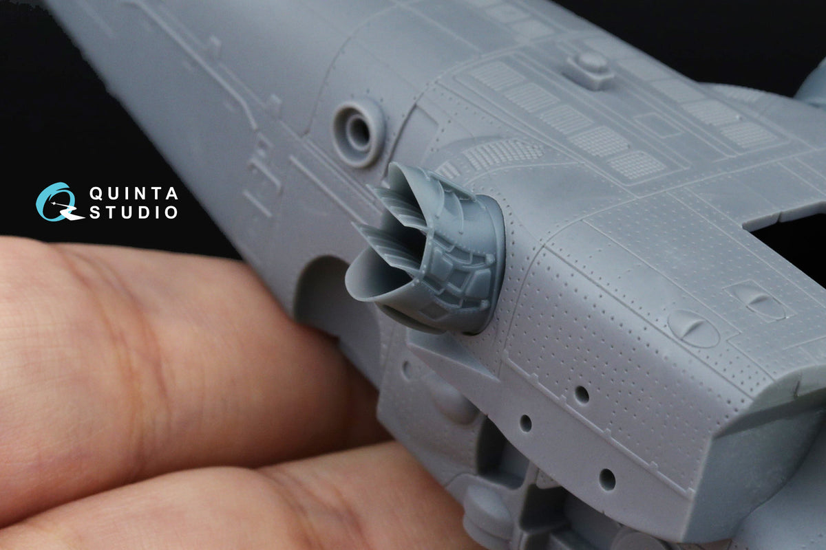 Kamov Ka-52/Ka-52M Exhaust Device (designed to be used with Dream Model and Quinta Studio kits)