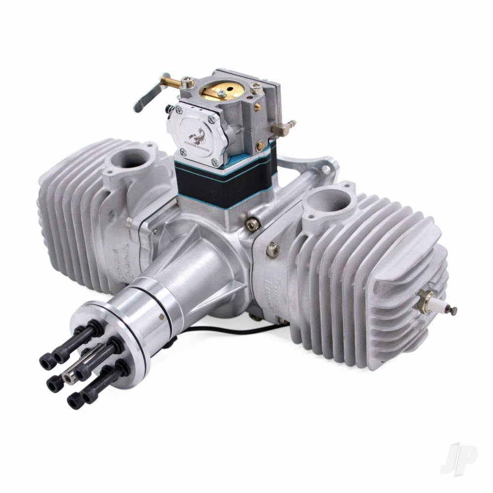 Stinger Engines 185cc Petrol 2-Stroke Twin Cylinder Engine (RCGF185T)