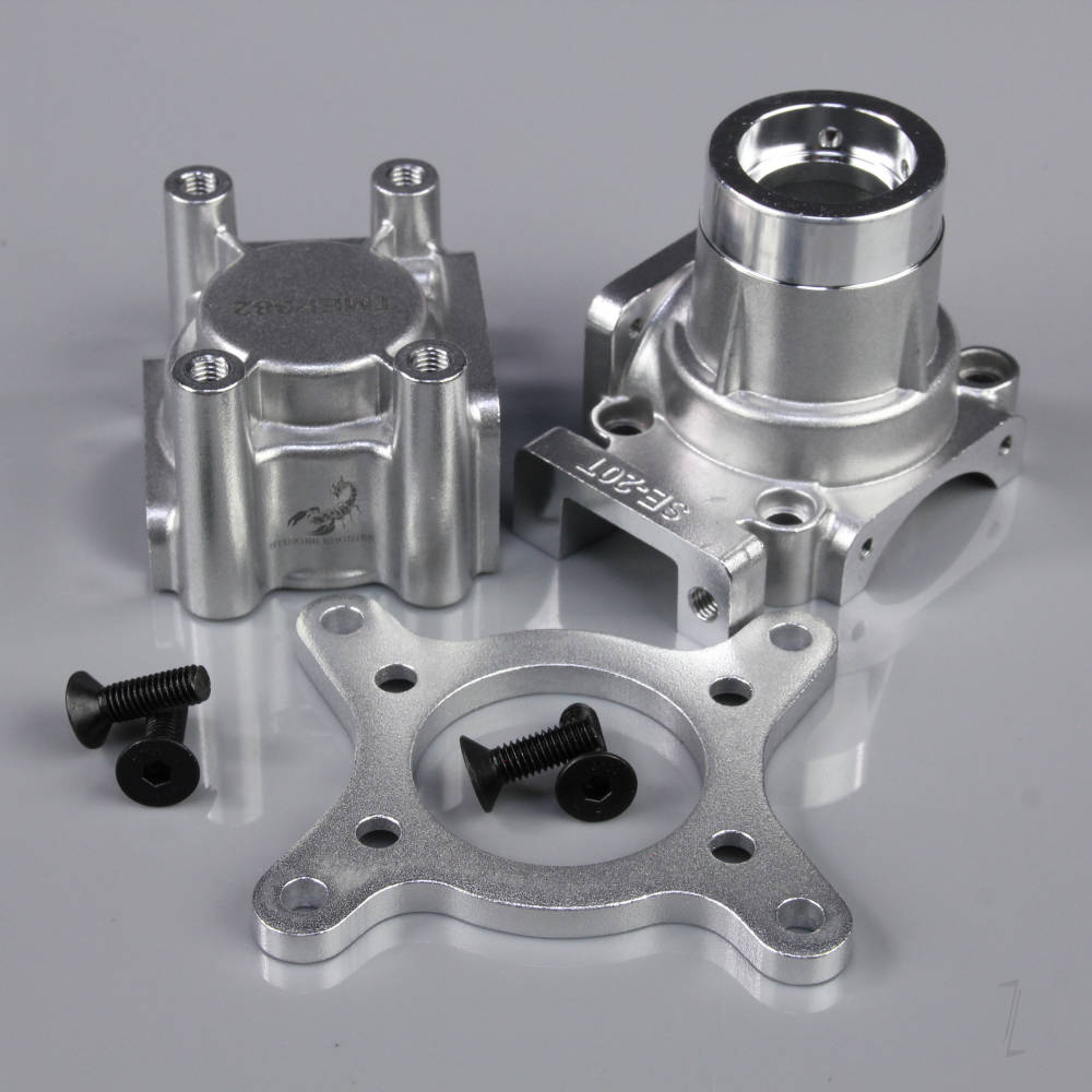 Stinger Engines Crankcase Set Front and Rear (fits 20cc Twin) RCGF20T-03