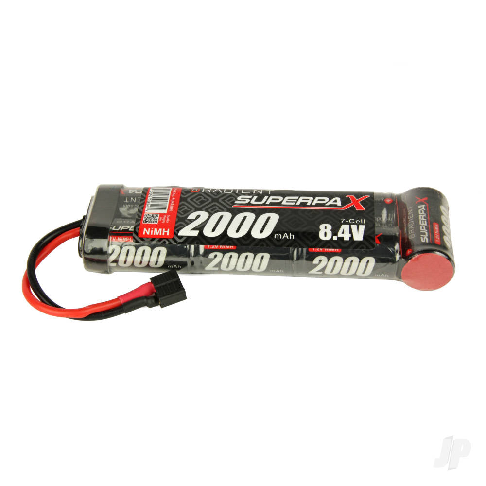 Radient NiMH 8.4V 2000mAh SC 6-1 Stick, Deans (HCT) RDNA0093