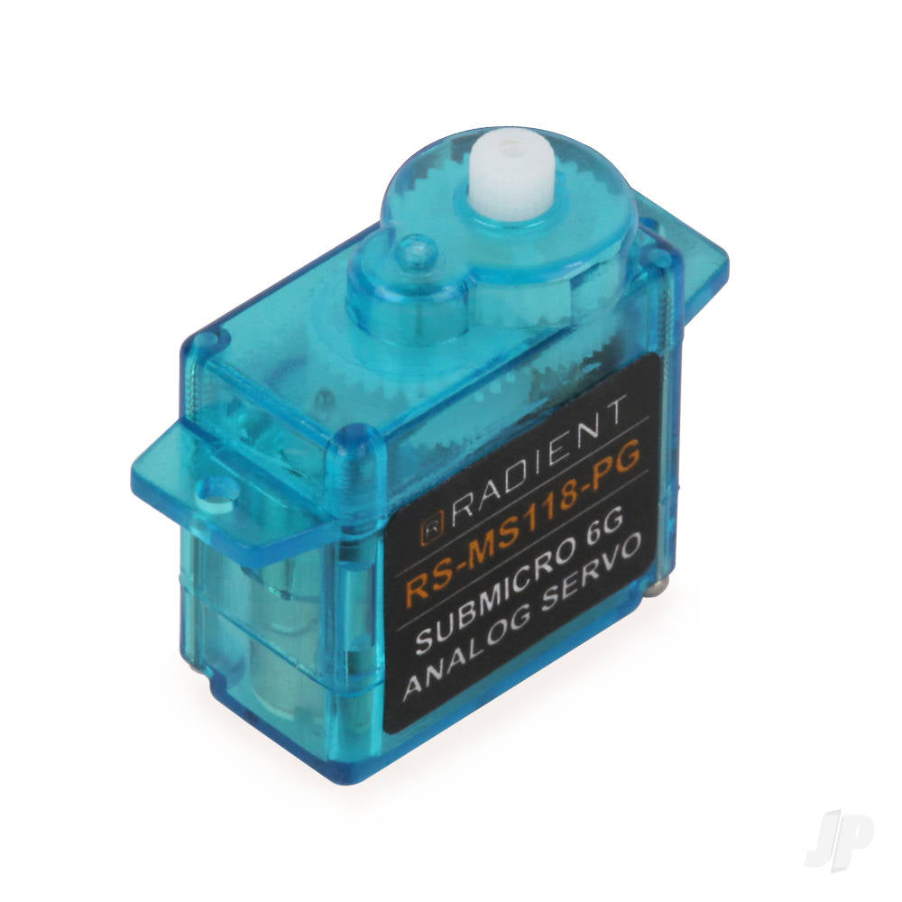 Radient RS-SM118-PG Sub-Micro 6g Analog Servo RDNA0407