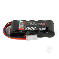 Radient NiMH 6.0V 3000mAh SC Flat, Rx, TAM / JR RDNA0665