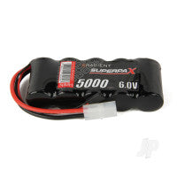 Radient NiMH 6.0V 5000mAh SC Flat, Rx, TAM / JR RDNA0667