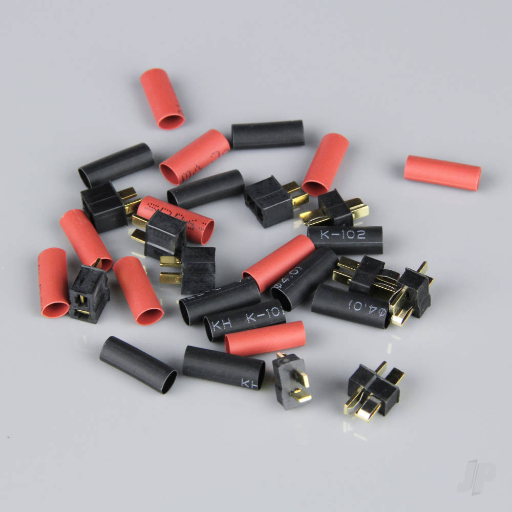 Radient Mini Deans Pairs including Heat Shrink (5 pcs) RDNAC010014