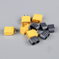 Radient XT60 Male with Cap End (ESC End) (5 pcs) RDNAC010033