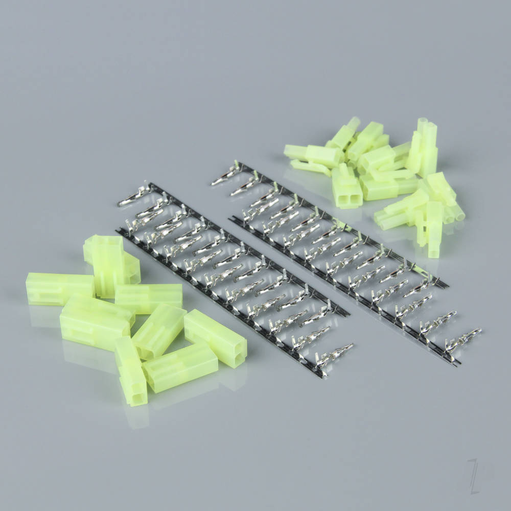 Radient Mini Tamiya Connector Pairs (10 pcs) RDNAC010077 - RC Electronics
