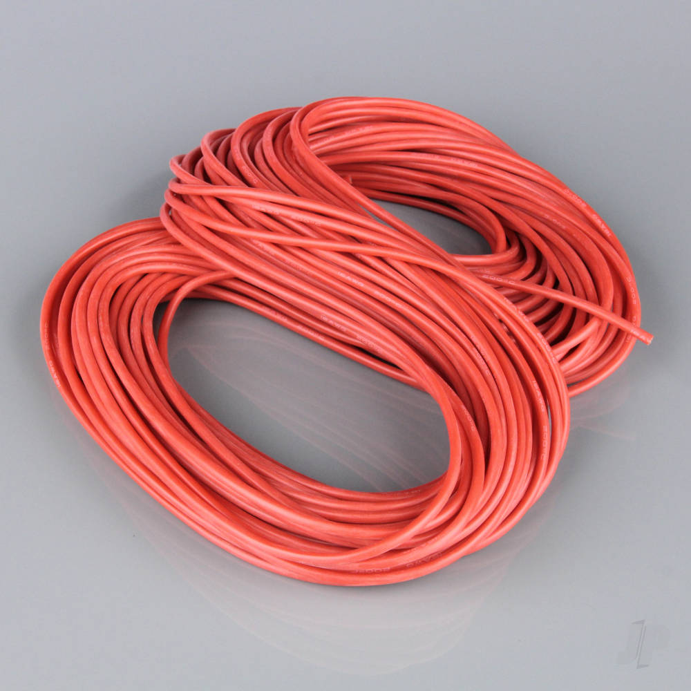 Radient Silicone Wire, 16AWG, 100ft / 30m Red RDNAC010137